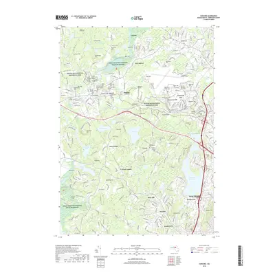 2018 Map of Concord, 2018 Print