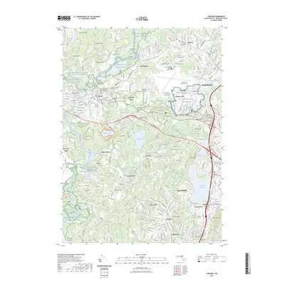 2023 Map of Concord, 2023 Print