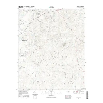 2016 Map of Concord SE, 2016 Print