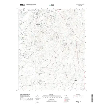 2019 Map of Concord SE, 2019 Print