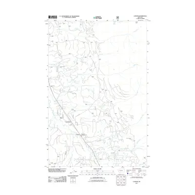 2011 Map of Condon, 2011 Print