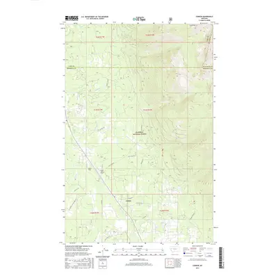 2017 Map of Condon, 2017 Print