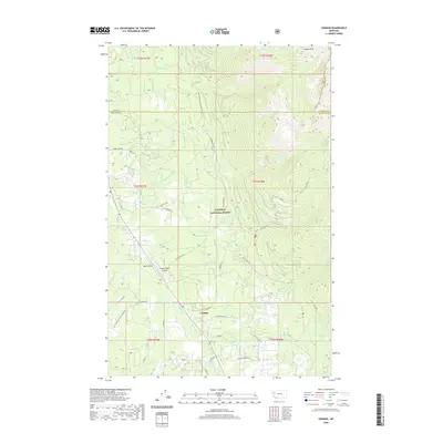 2020 Map of Condon, 2020 Print