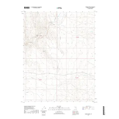 2018 Map of Condor Canyon, 2018 Print