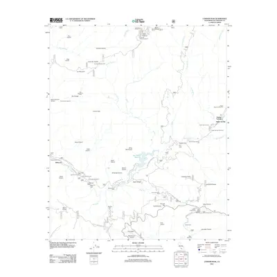 2012 Map of Condor Peak, 2012 Print
