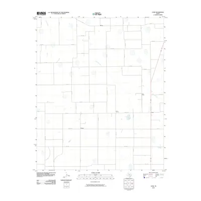 2010 Map of Cone, 2010 Print