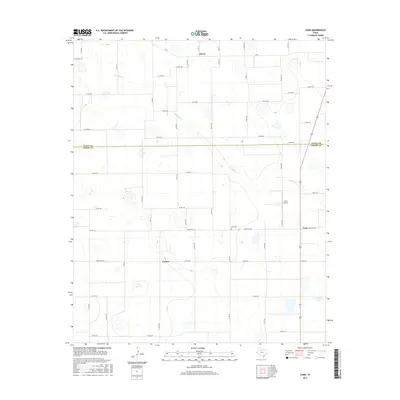 2016 Map of Cone, 2016 Print