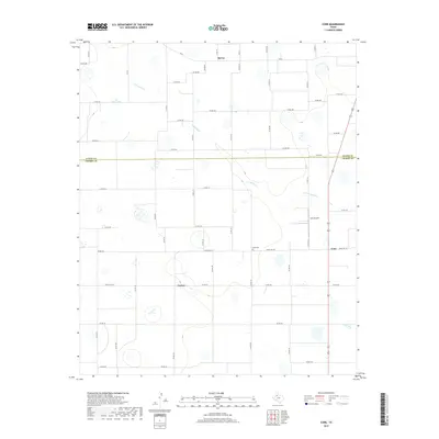 2019 Map of Cone, 2019 Print