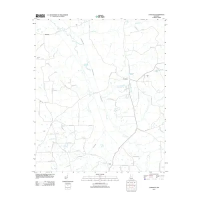 2012 Map of Conehatta, 2012 Print
