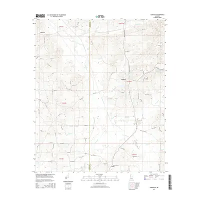 2015 Map of Conehatta, 2015 Print