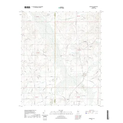 2018 Map of Conehatta, 2018 Print
