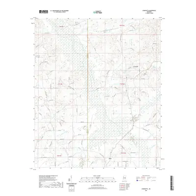 2020 Map of Conehatta, 2020 Print