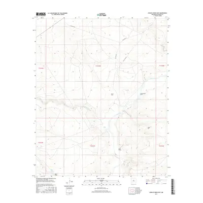 2017 Map of Conejo Creek East, 2017 Print