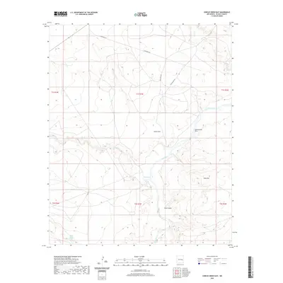 2020 Map of Conejo Creek East, 2020 Print