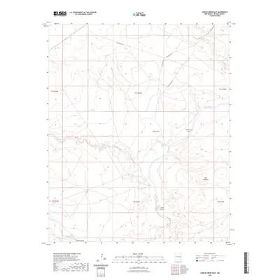 2023 Map of Conejo Creek East, 2023 Print