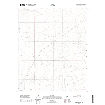 2020 Map of Conejo Creek West, 2020 Print