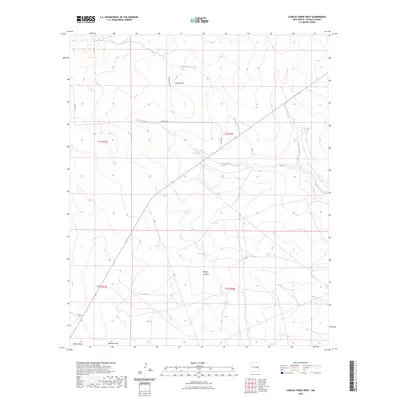 2023 Map of Conejo Creek West, 2023 Print