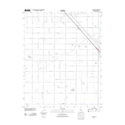 2012 Map of Conejo, 2012 Print