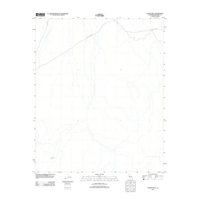 2012 Map of Conejo Well, 2012 Print