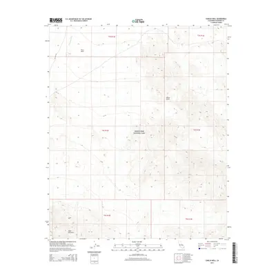 2015 Map of Conejo Well, 2015 Print