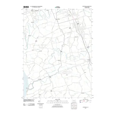 2010 Map of Conestoga, 2010 Print