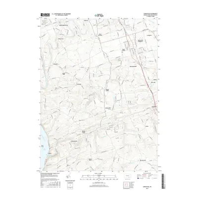 2016 Map of Conestoga, 2016 Print
