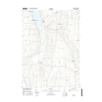 2016 Map of Conesus, 2016 Print