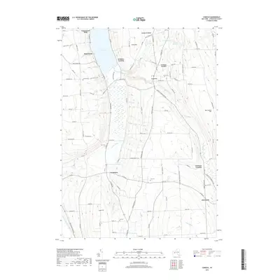 2019 Map of Conesus, 2019 Print