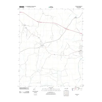 2010 Map of Conetoe, 2010 Print