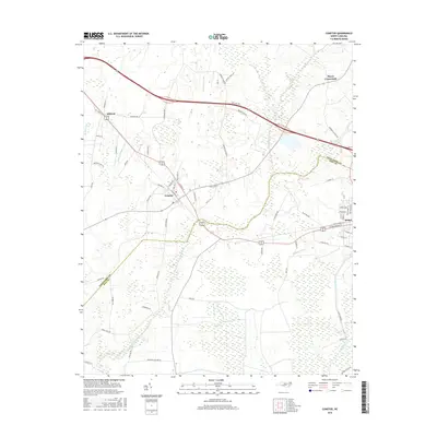 2016 Map of Conetoe, 2016 Print