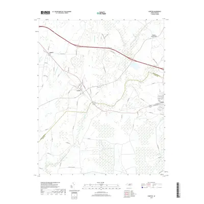 2019 Map of Conetoe, 2019 Print