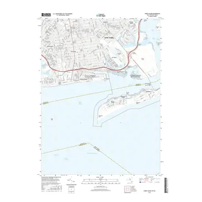 2016 Map of Coney Island, 2016 Print