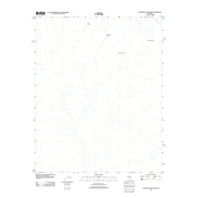 2012 Map of Confidence Hills West, 2012 Print