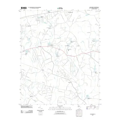 2011 Map of Congaree, 2011 Print