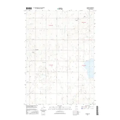 2016 Map of Conger, 2016 Print