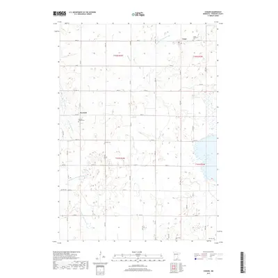 2019 Map of Conger, 2019 Print