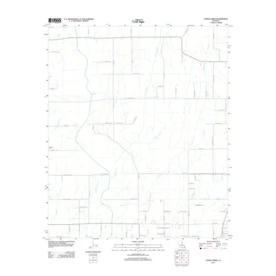 2012 Map of Congo Creek, 2012 Print