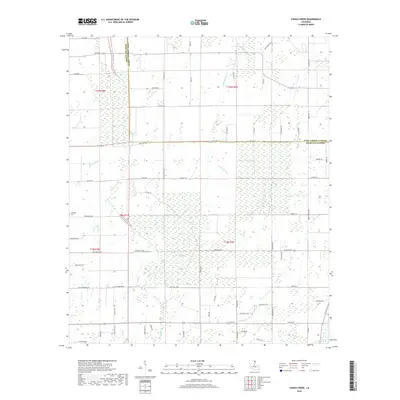 2018 Map of Congo Creek, 2018 Print