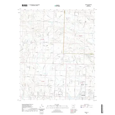 2020 Map of Congo, 2020 Print