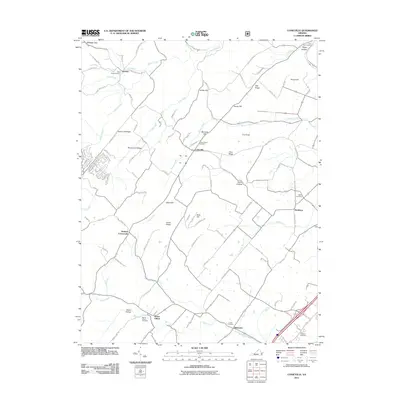 2011 Map of Conicville, 2011 Print