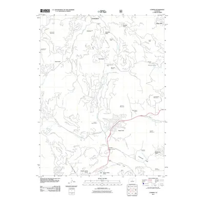 2011 Map of Conifer, 2011 Print