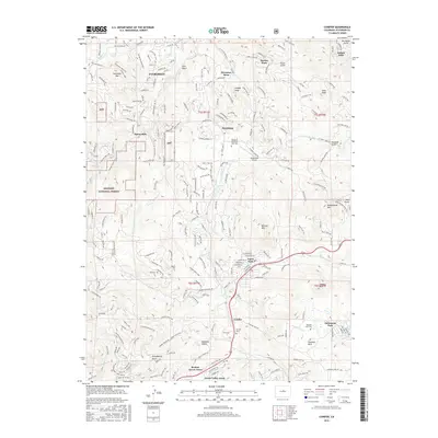 2016 Map of Conifer, 2016 Print