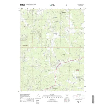 2019 Map of Conifer, 2019 Print