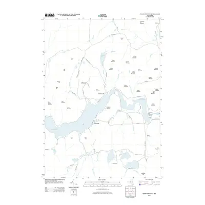 2013 Map of Conklingville, 2013 Print