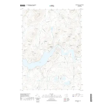 2019 Map of Conklingville, 2019 Print