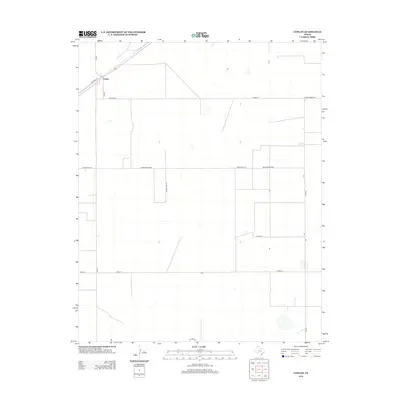 2012 Map of Conlen, 2012 Print
