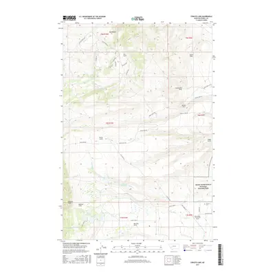 2017 Map of Conleys Lake, 2017 Print