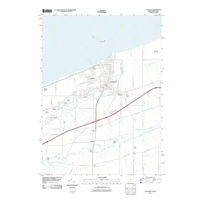 2010 Map of Conneaut, 2010 Print