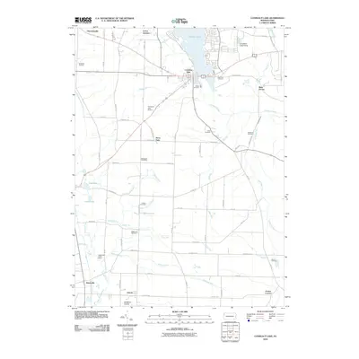 2010 Map of Conneaut Lake, 2010 Print