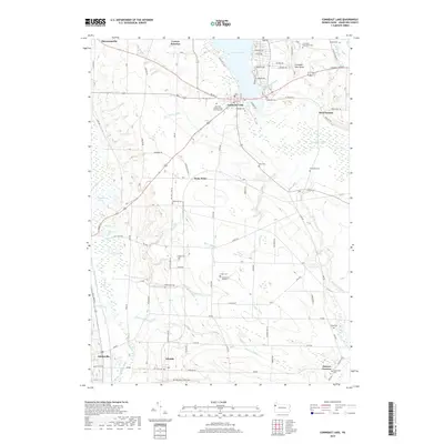 2019 Map of Conneaut Lake, 2019 Print